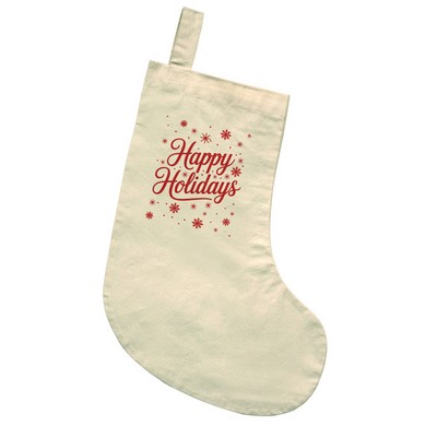 Cotton Holiday Stocking